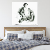 Ernst Theodor Amadeus Hoffmann Leinwanddruck (Insitu (Schlafzimmer))