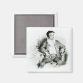 Ernst Theodor Amadeus Hoffmann Magnet (Vorderseite/Rückseite)