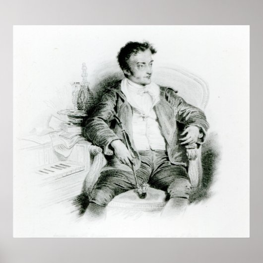 Ernst Theodor Amadeus Hoffmann Poster (Vorne)