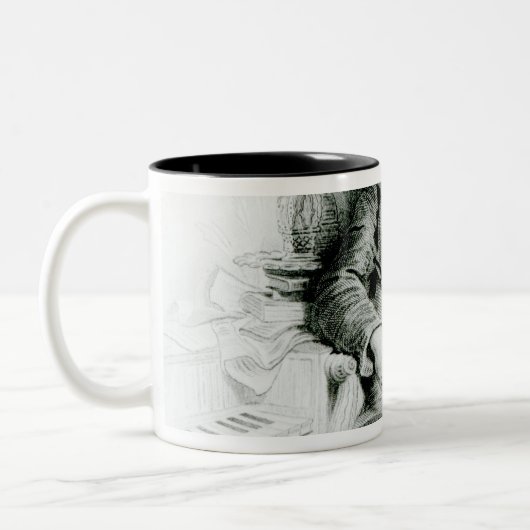 Ernst Theodor Amadeus Hoffmann Zweifarbige Tasse (Links)