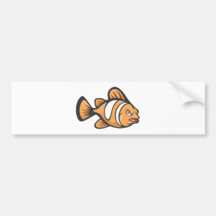 Ernste Clown-Fische Autoaufkleber