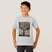 Ernste Eule T-Shirt (Vorne ganz)