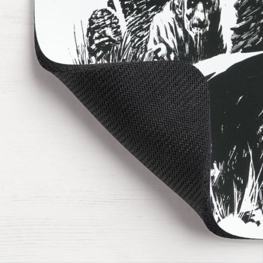 Ernste Räuber Mousepad (Ecke)