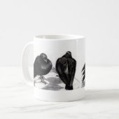 Ernste Tauben-Situation 2012 Kaffeetasse (Vorderseite Links)