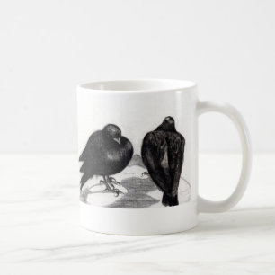Ernste Tauben-Situation 2012 Kaffeetasse