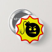 Ernsten Sams Logo-Knopf Button (Vorne & Hinten)