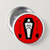 Ernster Gräber Button (Vorne & Hinten)