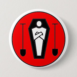 Ernster Gräber Button