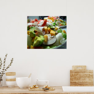 Ernster Salat Poster