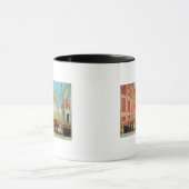 Ernster und friedlicher Eintritt der Armee Tasse (Zentrum)