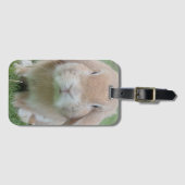 ernstes Foto Gepäckanhänger (Vorderseite (Horizontal))