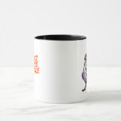 Ernstes Gänsegesicht Tasse (Zentrum)