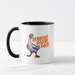 Ernstes Gänsegesicht Tasse