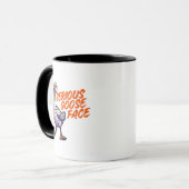 Ernstes Gänsegesicht Tasse (Vorderseite Links)