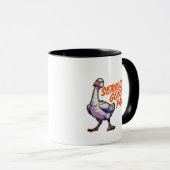 Ernstes Gänsegesicht Tasse (VorderseiteRechts)