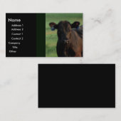 Ernstes Geschäft Visitenkarte (Vorne/Hinten)