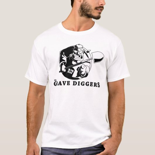 ernstes Gräberlogo T-Shirt (Vorderseite)