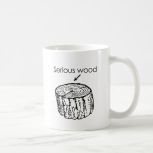ERNSTES HOLZ KAFFEETASSE
