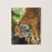 Ernstes Tiger-Puzzlespiel Puzzle (Vertikal)