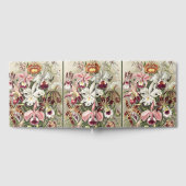 ErnstHaeckel Vintage Botanical Orchid Illustration Gästebuch (Voll)