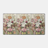 ErnstHaeckel Vintage Botanical Orchid Illustration Schreibtischunterlage (Vorderseite)