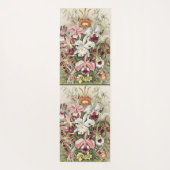 ErnstHaeckel Vintage Botanical Orchid Illustration Yogamatte (Rückseite)