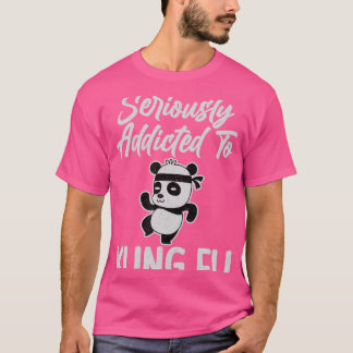 Ernsthaft auf Kung Fu eingestellt T-Shirt
