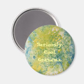 Ernsthaft Cooles Oma Magnet (Vorderseite/Rückseite)