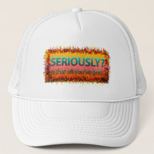 Ernsthaft ist das alles truckerkappe (Vorderseite)