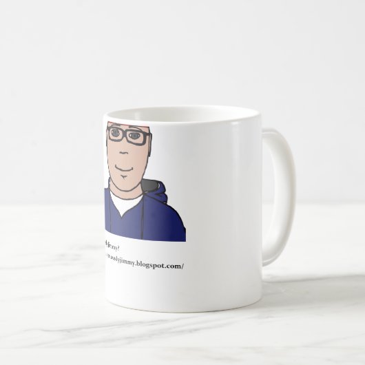 Ernsthaft Jimmy-Tasse Kaffeetasse (VorderseiteRechts)