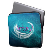 Ernsthaft! Laptopschutzhülle (Vorderseite Links)