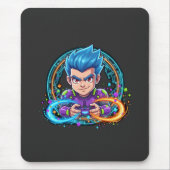 Ernsthaft Lustig Gaming Mousepad (Vorne)
