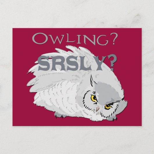 Ernsthaft Postkarte (Vorderseite)