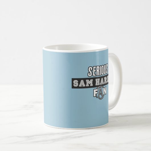 Ernsthaft Sam Harris Fan Kaffeetasse (VorderseiteRechts)