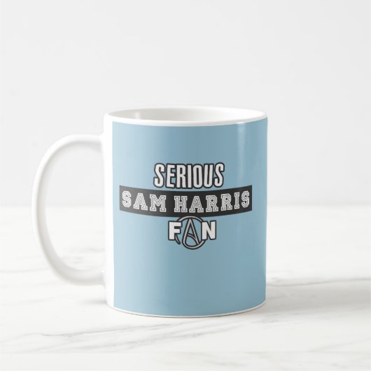 Ernsthaft Sam Harris Fan Kaffeetasse (Links)