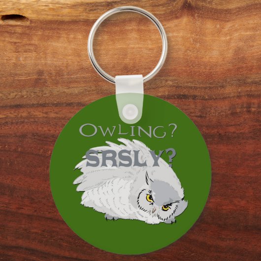 Ernsthaft Schlüsselanhänger (Vorderseite)