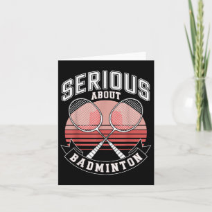 Ernsthaft über Badminton  Karte