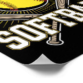 Ernsthaft über Softll Lustig Softll Spieler Poster (Ecke)