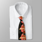 Ernsthafte Henne-Krawatte Krawatte (Gebunden)