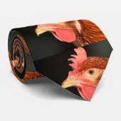 Ernsthafte Henne-Krawatte Krawatte (Gerollt)