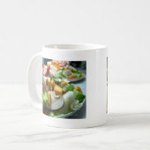Ernsthafter Salat Kaffeetasse (Vorderseite Links)
