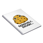 Ernsthaftes Teig Funny Baking Food Puff Notizblock (Rechte Seite)