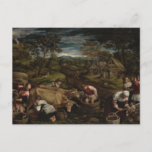 Ernte, 1576 postkarte (Vorderseite)