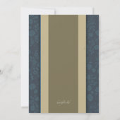 Ernte-Abendessen-Einladung Einladung (Rückseite)