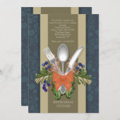 Ernte-Abendessen-Einladung Einladung (Vorne/Hinten)