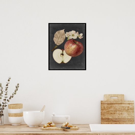 Ernte am Mitternacht II Poster (Küche)