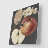 Ernte am Mitternacht II Quadratische Wanduhr (Winkel)