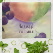 Ernte an den Tisch - Obstgarten Handtuch (Gefaltet)