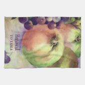 Ernte an den Tisch - Obstgarten Handtuch (Horizontal)