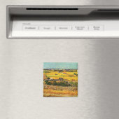 Ernte bei La Crau - van Gogh Magnet (In Situ (Geschirrspüler))